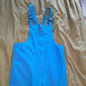 Lands End snowpants, kids size 10+, blue